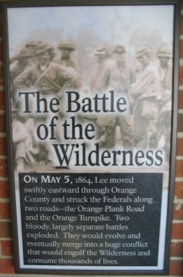 Battle of the Wilderness Panel image. Click for full size.