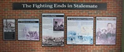 The Fighting Ends in Stalemate - The South Wall. Click for full size. The Fighting Ends in Stalemate - The South Wall image. Click for full size.