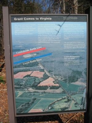 Grant Comes to Virginia Marker. Click for full size. Grant Comes to Virginia Marker image. Click for full size.