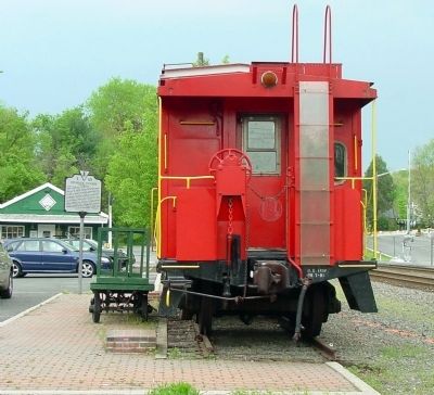 Marker and Caboose. Click for full size. Marker and Caboose image. Click for full size.