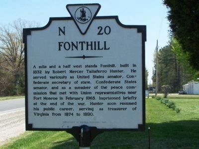 Fonthill Marker image. Click for full size.