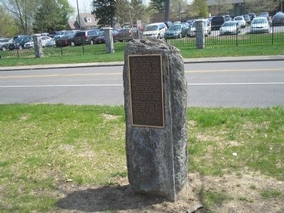 Marker on West Point Hwy. image. Click for full size.