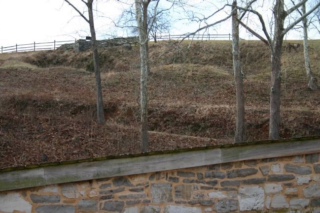Federal View of Rifle Pits image. Click for full size.