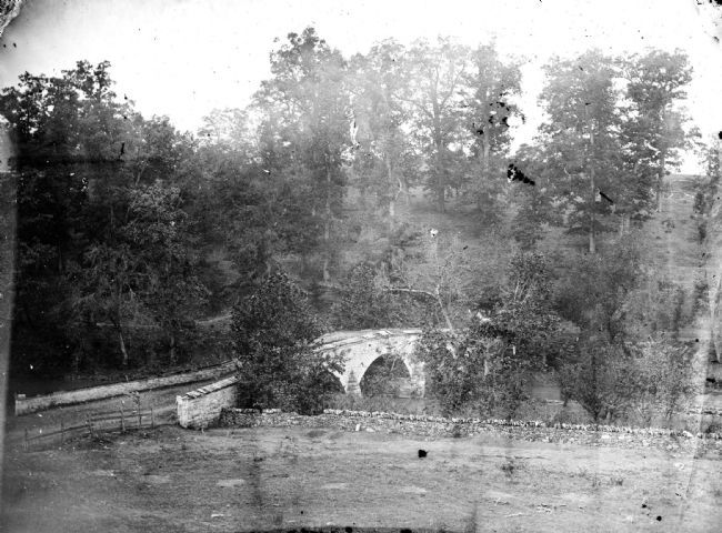 Burnside's Bridge - Union view of the Approach image. Click for full size.
