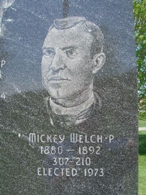 Mickey Welch - P image. Click for full size.