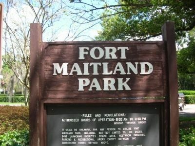 Fort Maitland Park image. Click for full size.