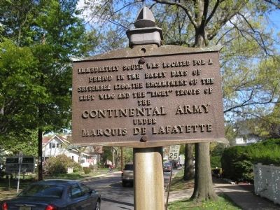 Continental Army Encampment Marker image. Click for full size.