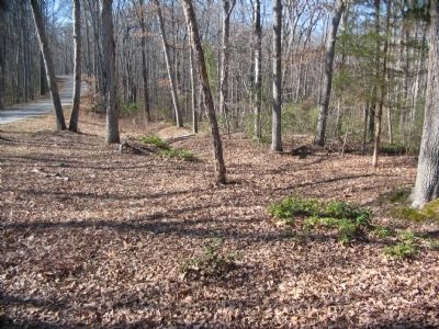Confederate Trenches. Click for full size. Confederate Trenches image. Click for full size.