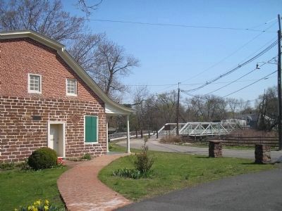 Steuben House and New Bridge image. Click for full size.