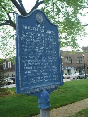 Old North Church Marker. Click for full size. Old North Church Marker image. Click for full size.