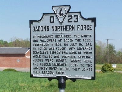 Bacon's Northern Force Marker. Click for full size. Bacon's Northern Force Marker image. Click for full size.