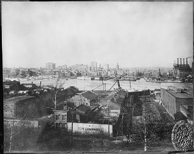 View of Baltimore from Federal Hill image. Click for full size.