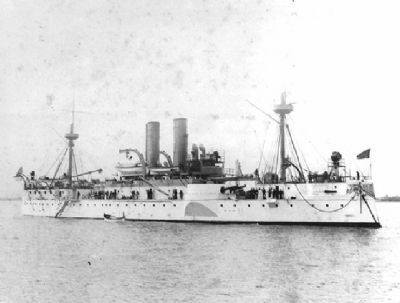 Battleship Maine. Click for full size. Battleship Maine image. Click for full size.