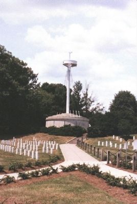 USS Maine Memorial at Arlington National Cemetery, Virginia image. Click for full size.