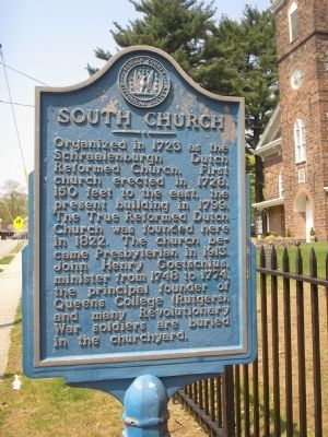 South Church Marker image. Click for full size.