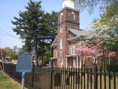 South Church Marker on West Church Street image. Click for full size.