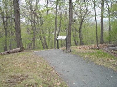 Marker in Morristown National Historic Park. Click for full size. Marker in Morristown National Historic Park image. Click for full size.