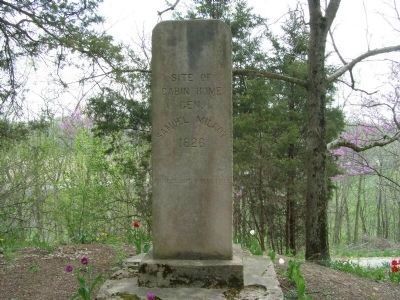 Site of Cabin Home Gen. Samuel Milroy Marker image. Click for full size.