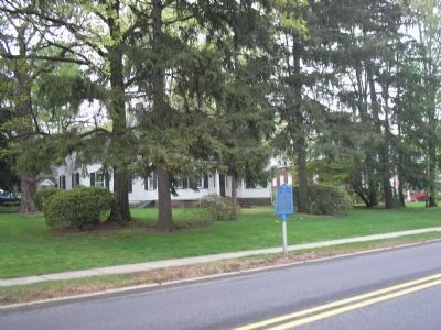 Marker and Van Buskirk-Oakley House image. Click for full size.
