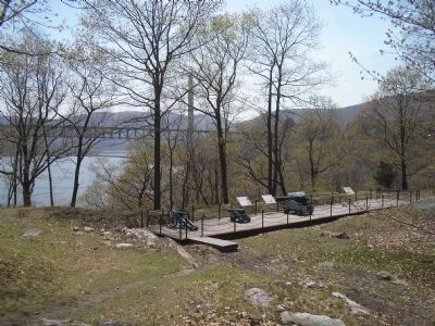 Fort Montgomery Battery. Click for full size. Fort Montgomery Battery image. Click for full size.