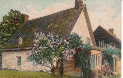 Old Handcolored Postcard of the Mabie House image. Click for full size.