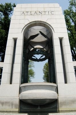 Atlantic Memorial Archway image. Click for full size.