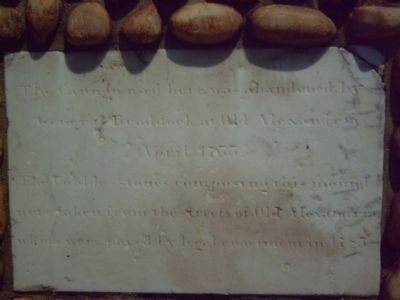 General Braddock's Cannon Marker. Click for full size. General Braddock's Cannon Marker image. Click for full size.