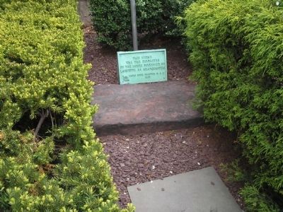 Marker on Valley Road. Click for full size. Marker on Valley Road image. Click for full size.