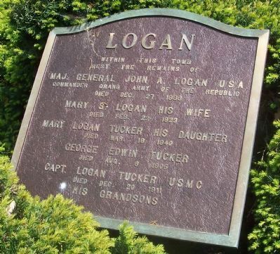The Logan Family Tomb. image. Click for full size.
