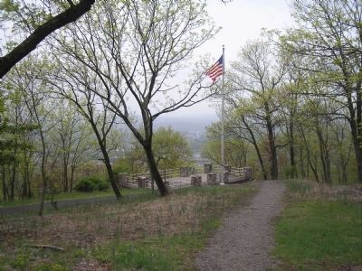 Battle of Springfield Overlook image. Click for full size.