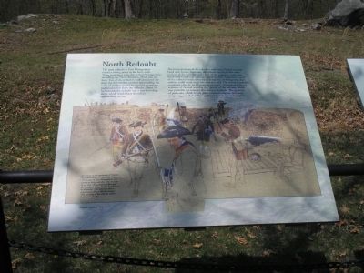North Redoubt Marker image. Click for full size.