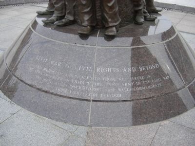 "Civil War to Civil Rights and Beyond. . .". Click for full size. "Civil War to Civil Rights and Beyond. . ." image. Click for full size.
