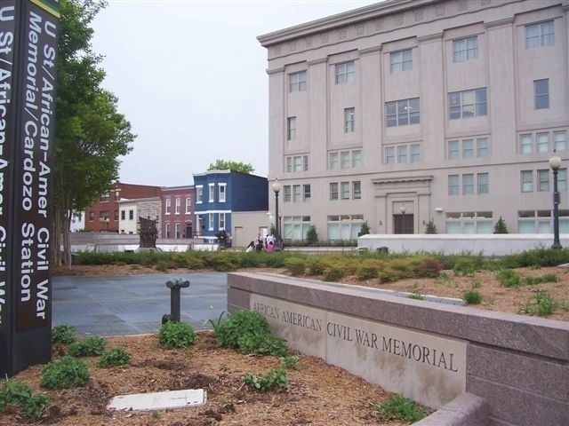 African American Civil War Memorial. Click for full size. African American Civil War Memorial image. Click for full size.