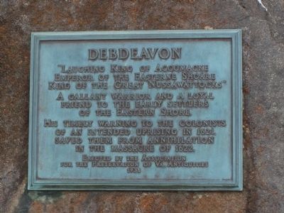 Debdeavon Marker. Click for full size. Debdeavon Marker image. Click for full size.