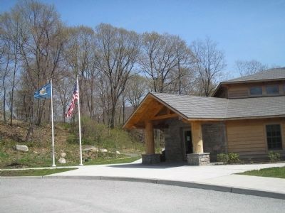 Fort Montgomery State Historic Site Visitor Center image. Click for full size.