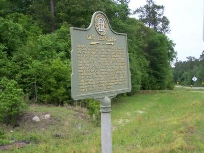 Old Ebenezer Marker image. Click for full size.