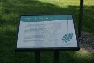 Sandstone Sculptures Marker. Click for full size. Sandstone Sculptures Marker image. Click for full size.