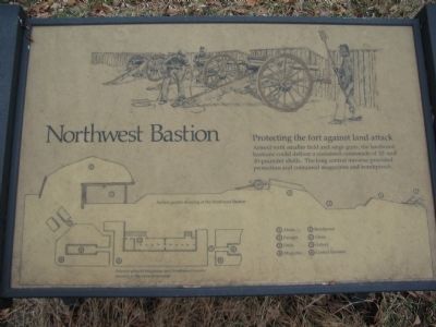 Northwest Bastion Marker image. Click for full size.
