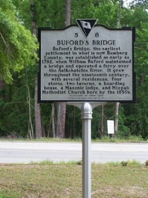 Buford's Bridge Marker image. Click for full size.