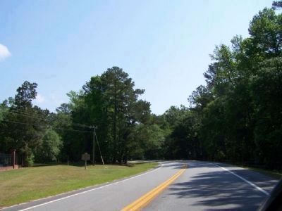 Looking North on GA-275, a quarter mile from Savannah River image. Click for full size.