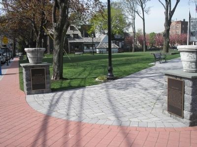 Marker at Monument Park image. Click for full size.