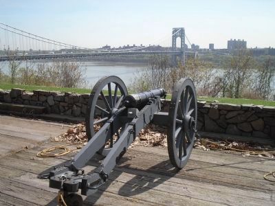 Artillery on the Palisades image. Click for full size.