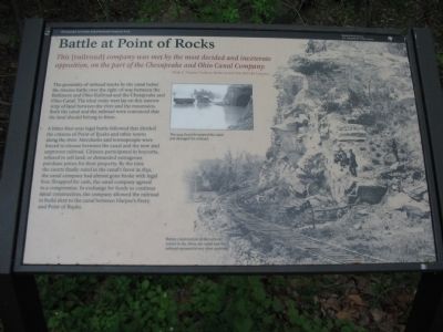 Battle at Point of Rocks Marker image. Click for full size.