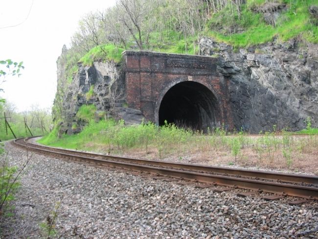 Railroad Tunnel and Railroad Bed image. Click for full size.