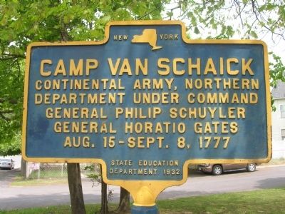 Camp Van Schaick - Van Schaick Island, Cohoes, NY. Click for full size. Camp Van Schaick - Van Schaick Island, Cohoes, NY image. Click for full size.