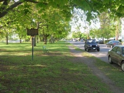 Camp Van Schaick Marker. Click for full size. Camp Van Schaick Marker image. Click for full size.