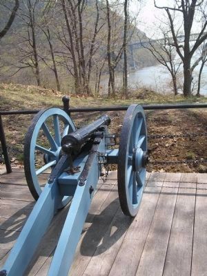 Cannon at the Grand Battery. Click for full size. Cannon at the Grand Battery image. Click for full size.