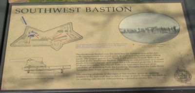 Southwest Bastion Marker image. Click for full size.