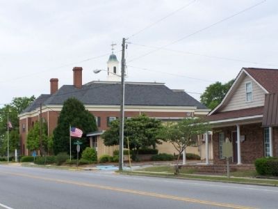 Marker as seen along route GA 21, S. Laurel St. in Springfield, Ga. Click for full size. Marker as seen along route GA 21, S. Laurel St. in Springfield, Ga image. Click for full size.
