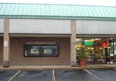 Two Markers at the Subway Sandwich Shop image. Click for full size.